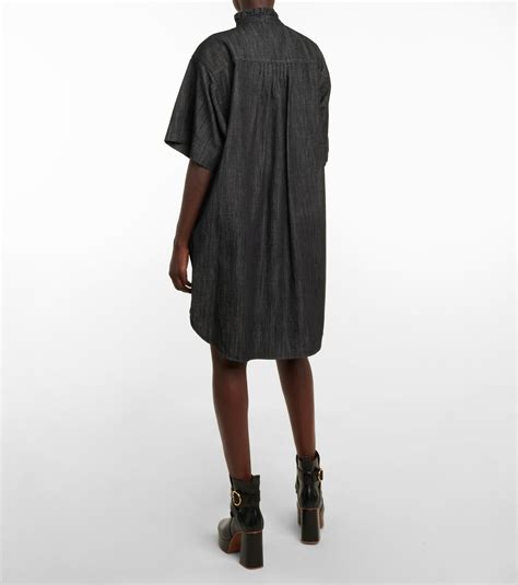 see by chloe t shirt dress|see by CHLOE. denim.